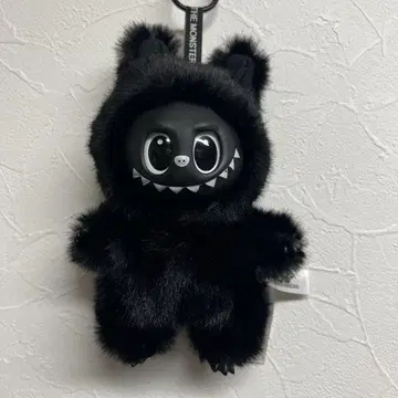 THE MONSTERS BLACK LABUBU 몬스터풍 봉제 인형