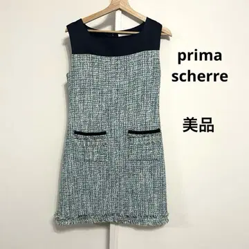 [새상품급] prima scherre 프리마 쉘레 슬리브리스 원피스 M