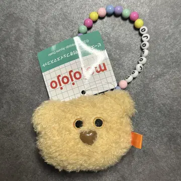 mojojojo 비즈 체인 달린 페이스 마스코트 곰