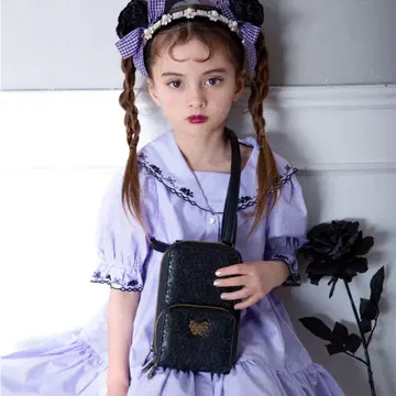 [ ANNA SUI mini ] 아코디언 주름 스마트폰 숄더