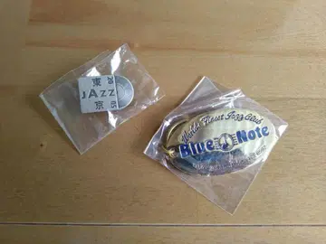 Blue Note 키링 도쿄 재즈 핀 배지