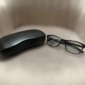 Ray-Ban RB 5279 블랙 안경 케이스 포함