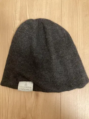 C-PLUS HEAD WEARS 다크 그레이 니트 모자