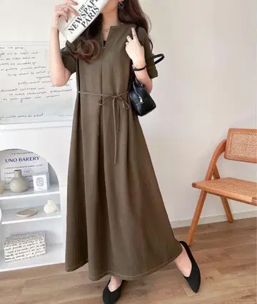 classicalelf 프론트 턱 키넥 원피스 택 포함 L