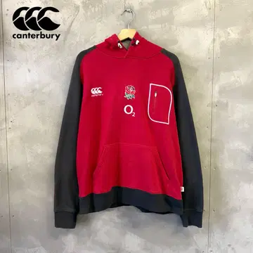 canterbury 럭비 잉글랜드 대표 후드티 캔터베리 자수