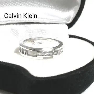 [ 새상품급 ] Calvin Klein 캘빈클라인 실버 반지 9호
