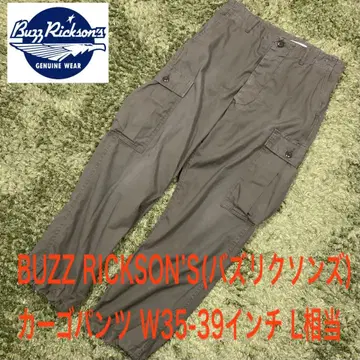 BUZZ RICKSON'S 버즈릭슨 카고 팬츠 W35~39 남성용 L