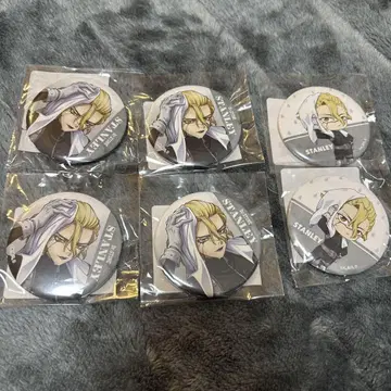 Dr.STONE DMM 스크래치 스탠리 스나이더 등신 캔뱃지