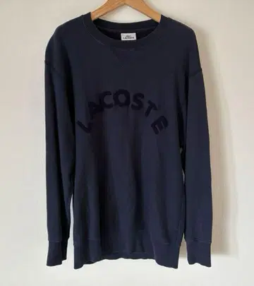 LACOSTE 라코스테 네이비 크루넥 트레이닝복 맨투맨
