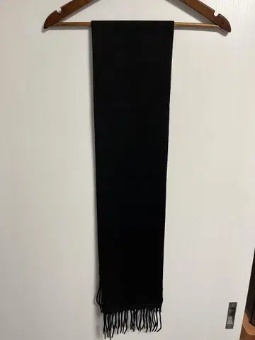 캐시미어 100% 블랙 머플러