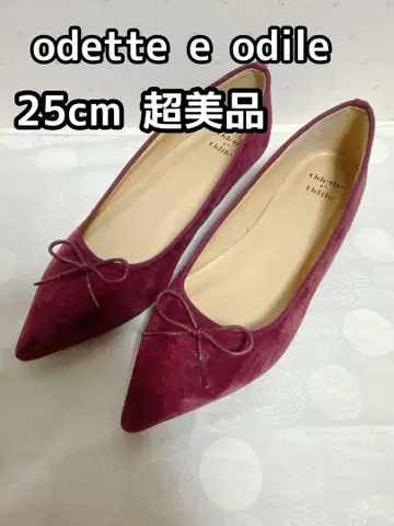 odette e odile 버건디 펌프스 25cm