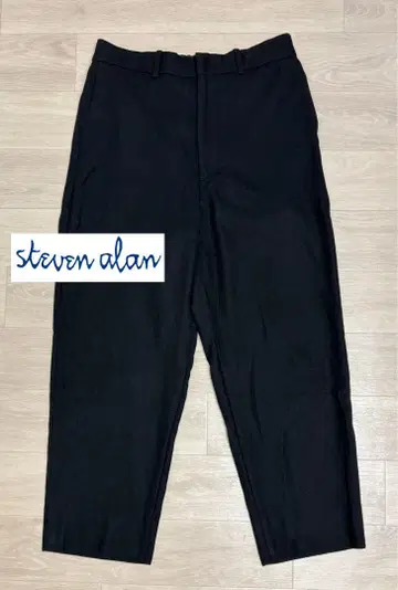 Steaven Alan 배기 테이퍼드 이지 팬츠 L