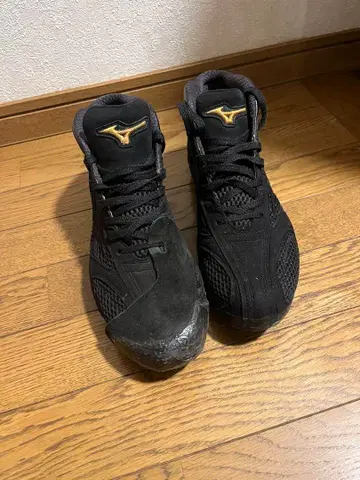 미즈노 스파이크 슈즈 블랙 28cm