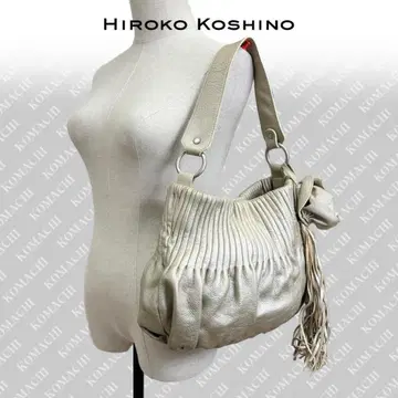 HIROKO KOSHINO 소프트 가죽 숄더백 [ 미사용 새상품 ]