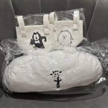 나가노 캐릭터즈 해피 백 봉제 인형 티슈 케이스 탁상 바스켓