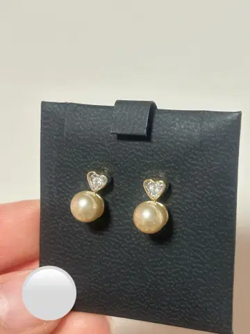 진주 귀걸이 MADE WITH SWAROVSKI ELEMENTS