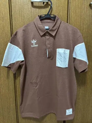 hummel 브라운 피케 셔츠
