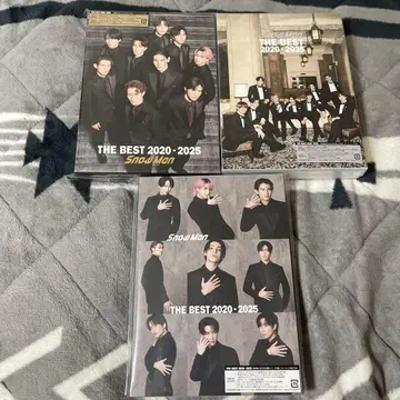 Snow Man THE BEST 2020-2025 DVD 3개 세트