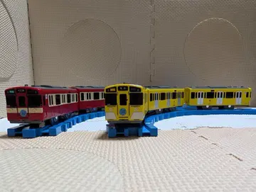 프라레일 세이부 철도 세트(RED LUCKY TRAIN&9000계)