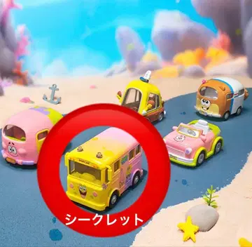 [ POP MART ] 시크릿 SpongeBob 미니카 3종 세트