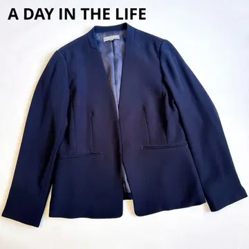 UNITED ARROWS 어 데이 인 더 라이프 노카라 자켓 40 사이즈