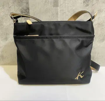 새상품 KITAMURA 나일론 숄더백 블랙
