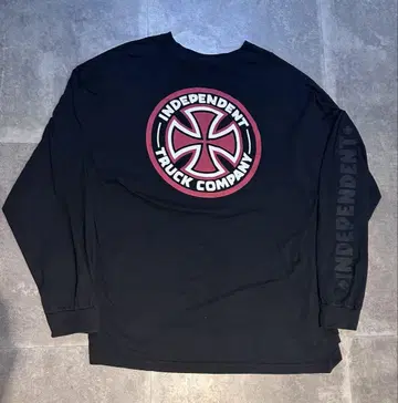 INDPENDENT NHS 택 롱 슬리브 T셔츠 2XL