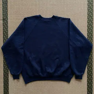 90s Hanes 래글런 맨투맨 네이비 무지