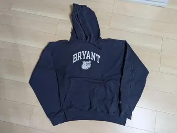 Champion Bryant 로고 후드티 XL 네이비