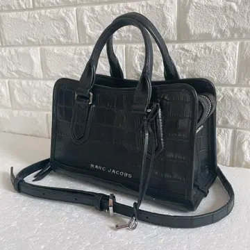 컨디션 최상 MARC JACOBS 드리프터 스몰 새첼 백 크로코