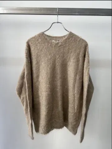 AURALEE BRUSHED SUPER KID MOHAIR KNIT
