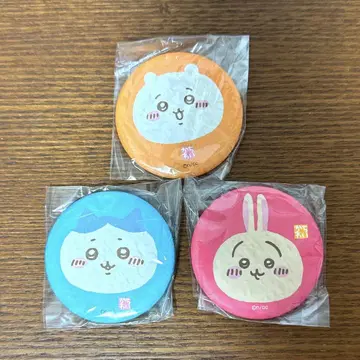 치이카와 (먼작귀) 화지풍 캔뱃지 3세트