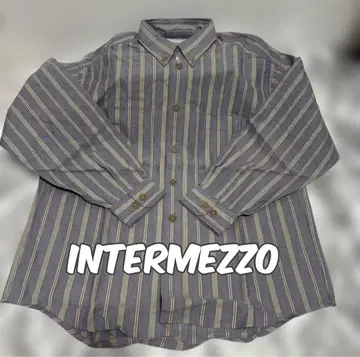 INTERMEZZO/미사용 새상품/긴팔 셔츠/men's