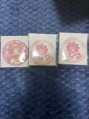 컬러풀피치 노아 산리오 캔뱃지