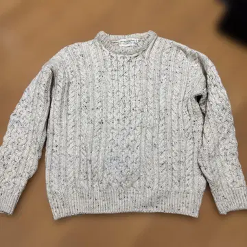 NY 구제 의류 Mirth vintage 구매 케이블 짜임 니트 스웨터