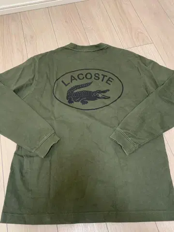 LACOSTE beams 별주 긴팔 티셔츠 L 사이즈