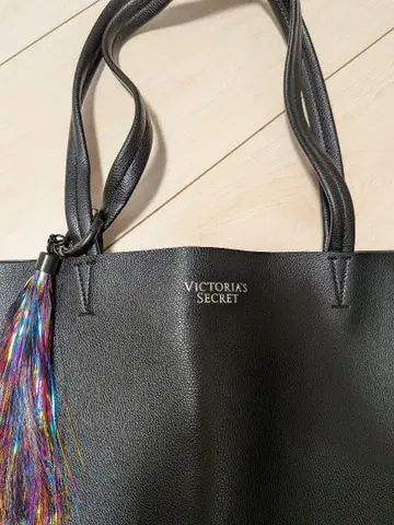 빅토리아 시크릿 블랙 토트백