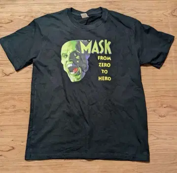 Mask T 셔츠 XL 사이즈 블랙