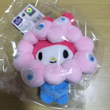 만박 한정 마이멜로디 나리키리 봉제 인형 카라비너 포함