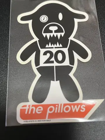 the pillows 버스터 군 야마나카 사와오 스티커 20주년