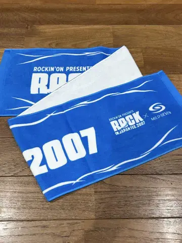 ROCK IN JAPAN FES.2007 타월 미사용 새상품