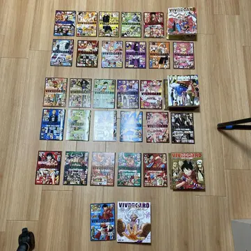 ONE PIECE VIVRE CARD 전 세트