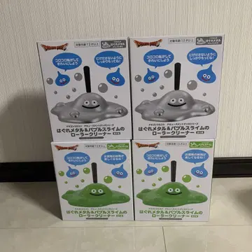 드래곤 퀘스트 몬스터즈 메탈 슬라임 & 버블 슬라임 롤러 클리너 총 2종