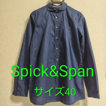 Spick&Span (Spick and Span) 긴팔 셔츠 사이즈 40