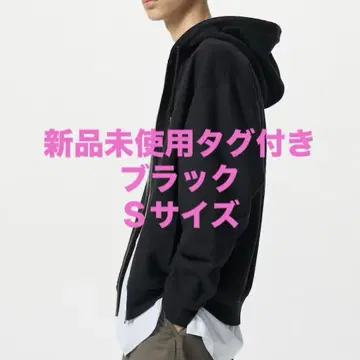 UNIQLO JW Anderson 맨투맨 오버 사이즈 풀 집업 후드티 S