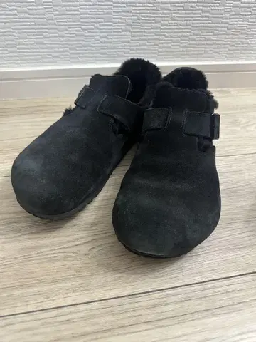BIRKENSTOCK LONDON SHEARLING 28cm 블랙