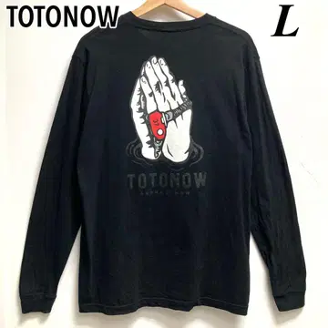 TOTONOW SAUNA NOW 토토나우 사우나 롱T 긴팔T셔츠 블랙 L
