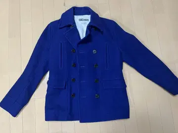 STANDARD 블루 피 코트