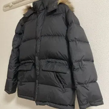 폴스미스 다운 자켓 블랙 퍼 포함 남성용 M