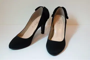새상품급 일본제 LeChione JellyBeans 블랙 하이힐 펌프스